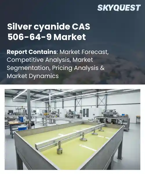 Silver cyanide CAS 506-64-9 Market
