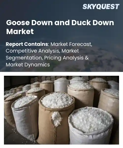 Goose Down and Duck Down Market