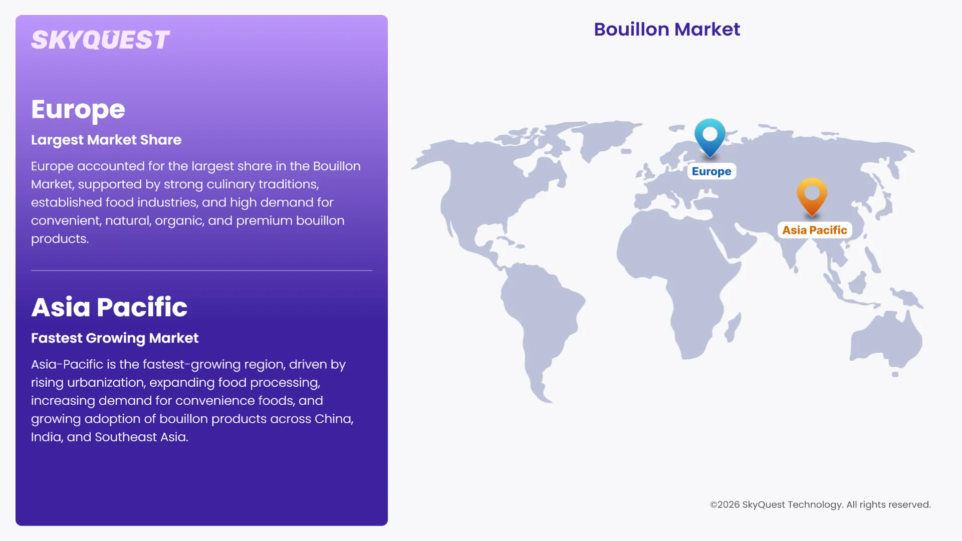 Bouillon Market Regional Analysis