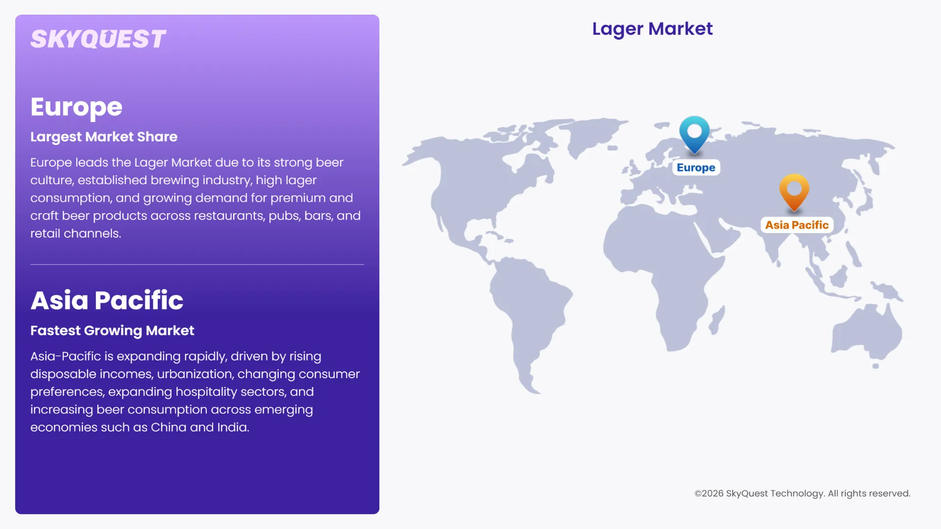 Lager Market Regional Analysis