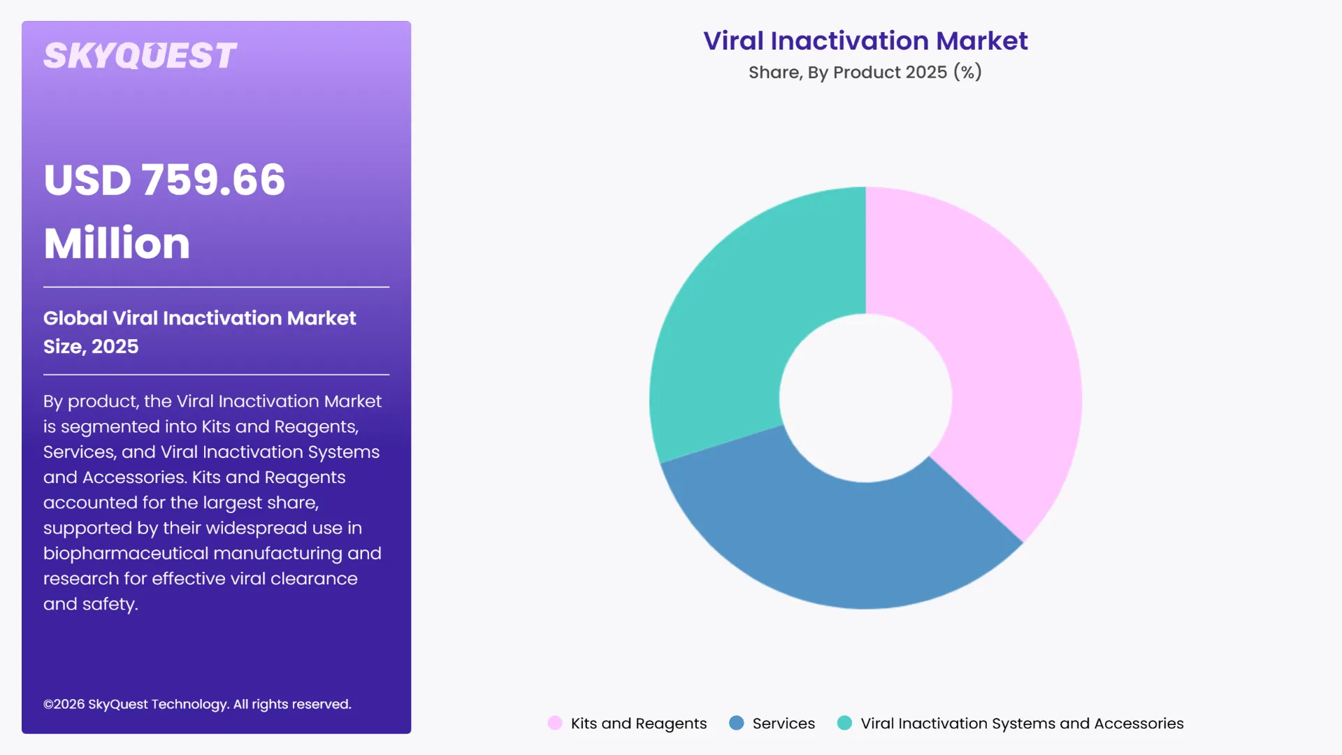 Viral Inactivation Market By Segments