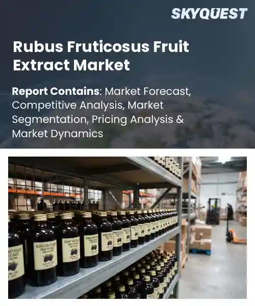 Rubus Fruticosus Fruit Extract Market