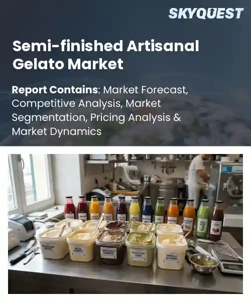 Semi-finished Artisanal Gelato Market