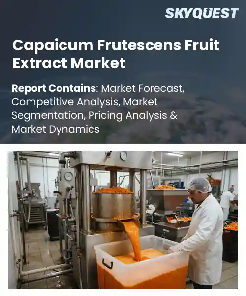 Capaicum Frutescens Fruit Extract Market