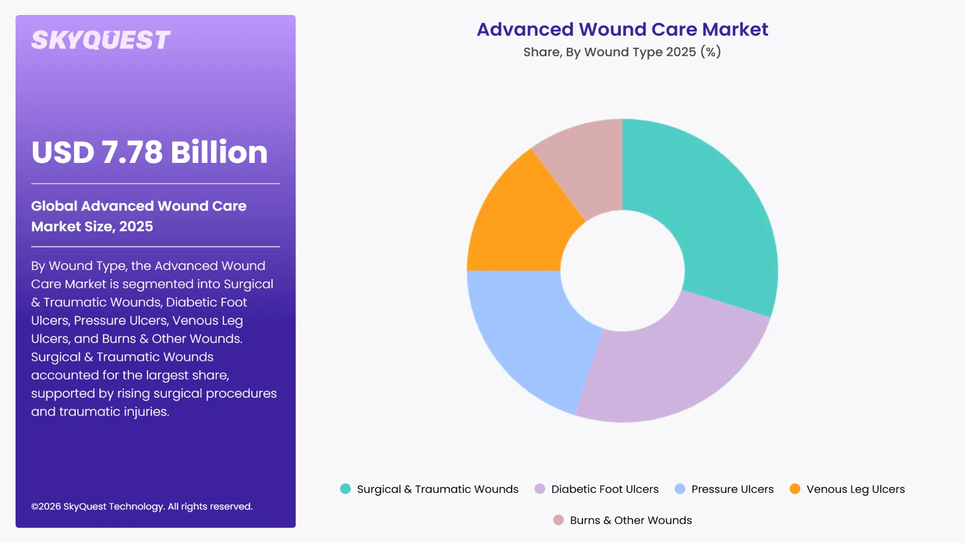 Advanced Wound Care Market Segments Analysis