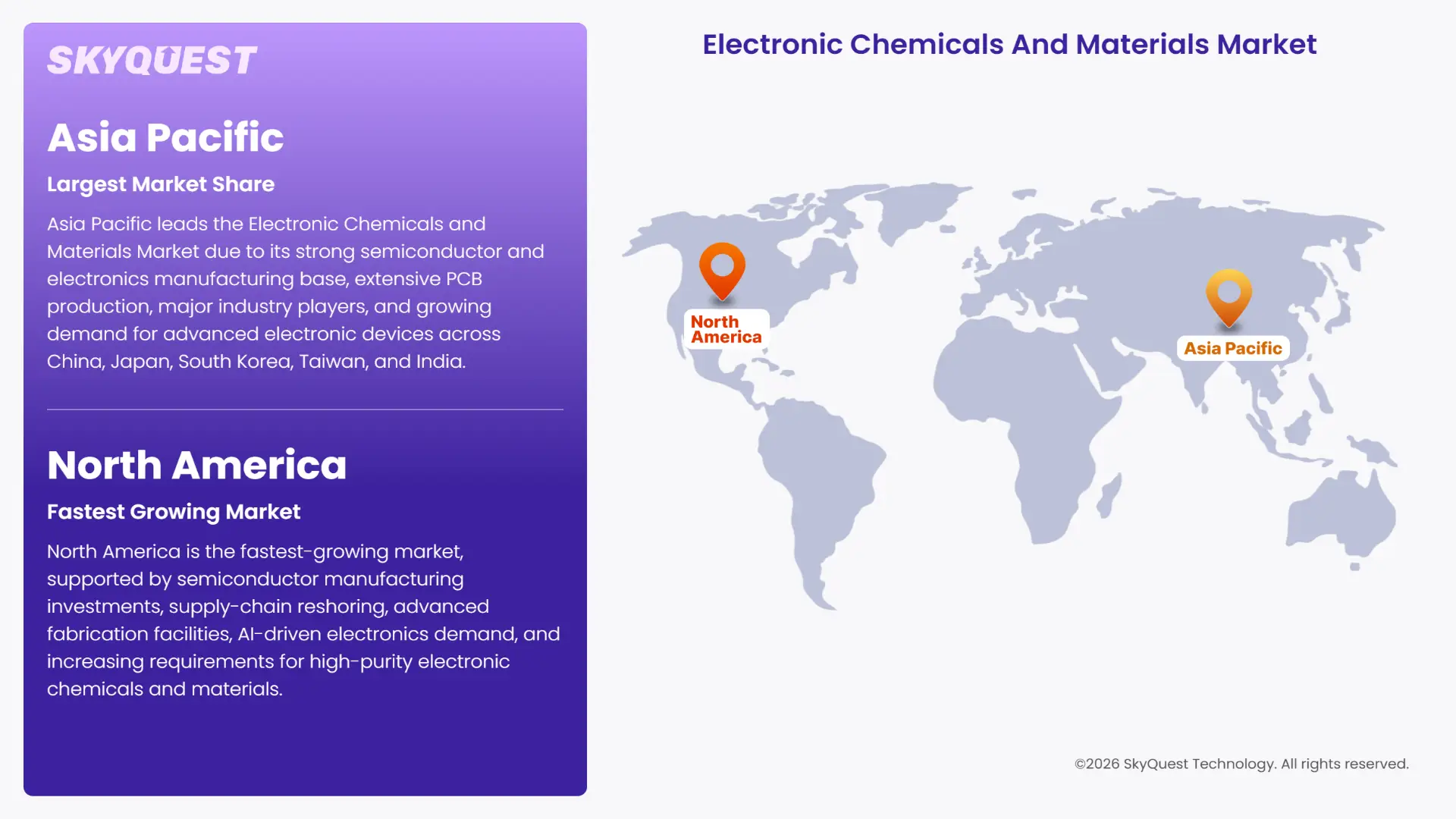 Electronic Chemicals And Materials Market Regional Analysis