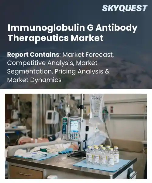 Immunoglobulin G Antibody Therapeutics Market