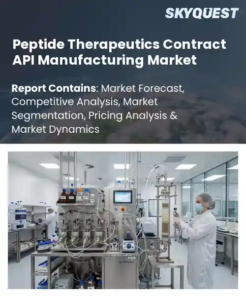Peptide Therapeutics Contract API Manufacturing Market
