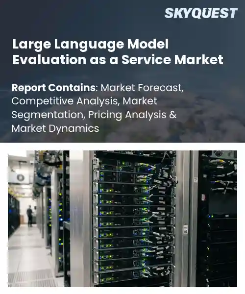 Large Language Model Evaluation as a Service Market