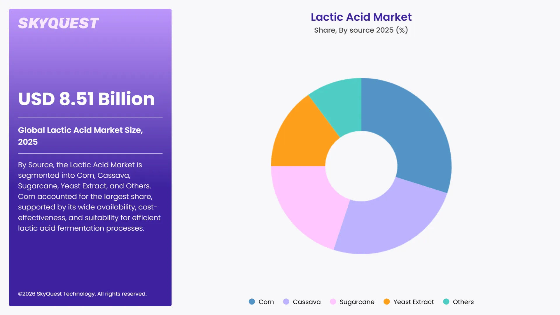 Lactic Acid Market By Segments