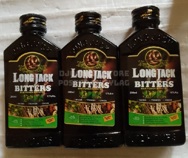 3 Piece Longjack Bitters Manpower Booster for Penis Enlargement