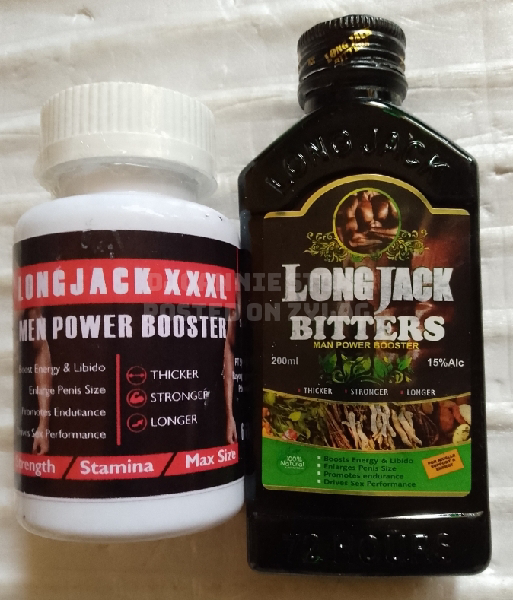 3 Piece Longjack Bitters Manpower Booster for Penis Enlargement