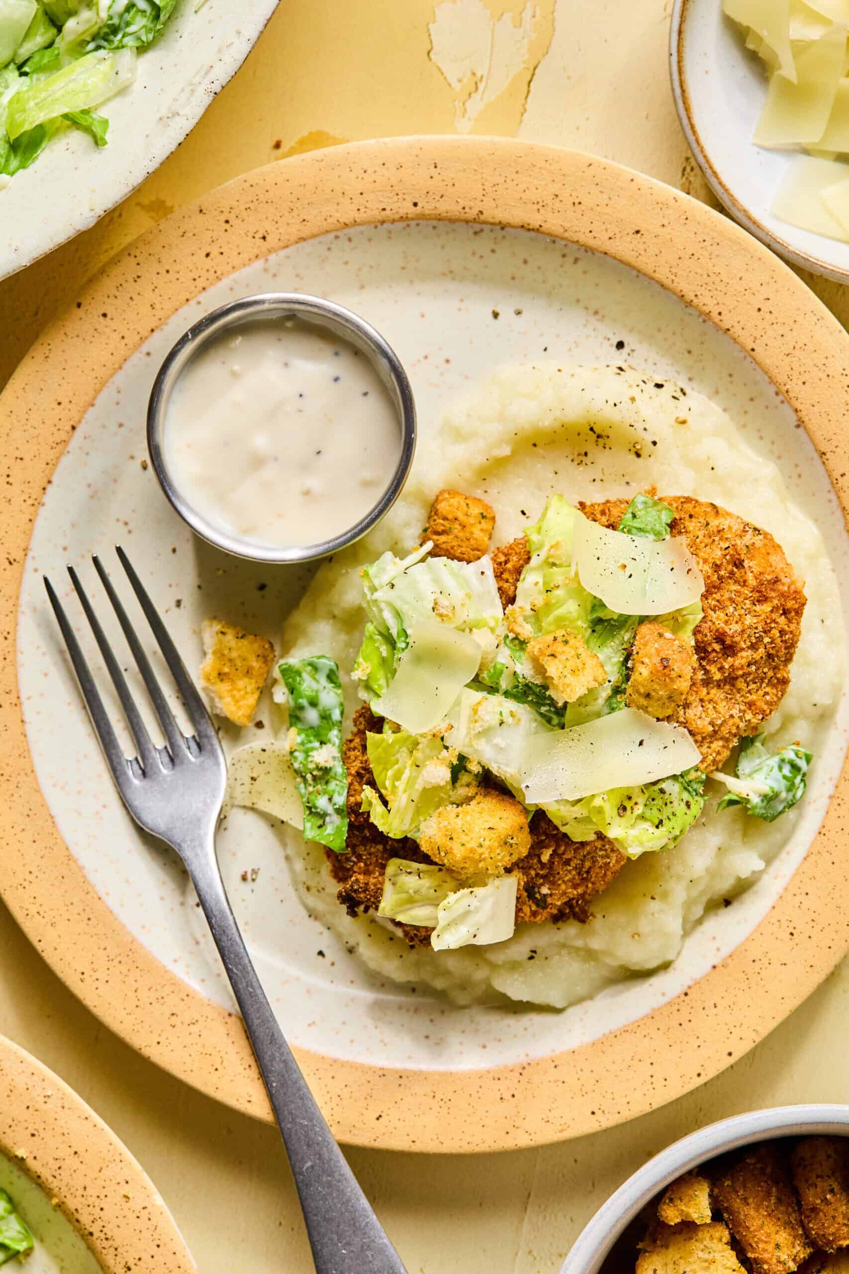 Chicken Caesar Cutlets (High Protein, 30 Minutes)