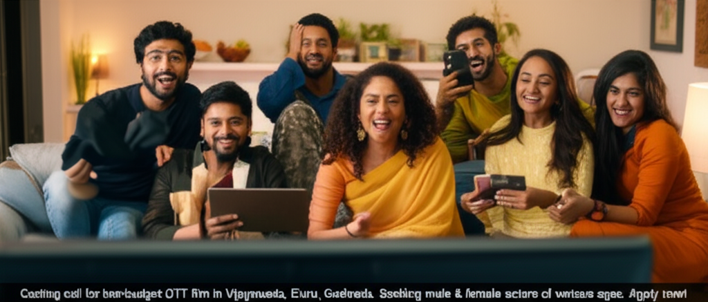 Casting call for low-budget OTT film in Vijayawada, Eluru, Gudivada. Seeking male & female actors of various ages. Apply now!