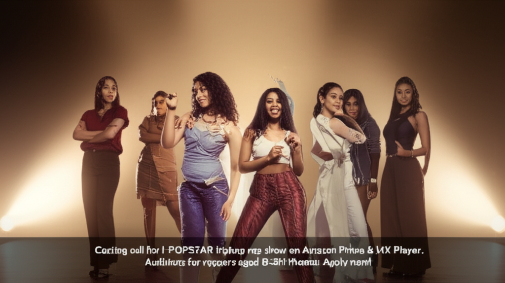 **I-POPSTAR Casting: Shine On Stage!** Casting call for I-POPSTAR hiphop rap show on Amazon Prime & MX Player. Auditions for rappers aged 18-35 in Mumbai. Apply now!