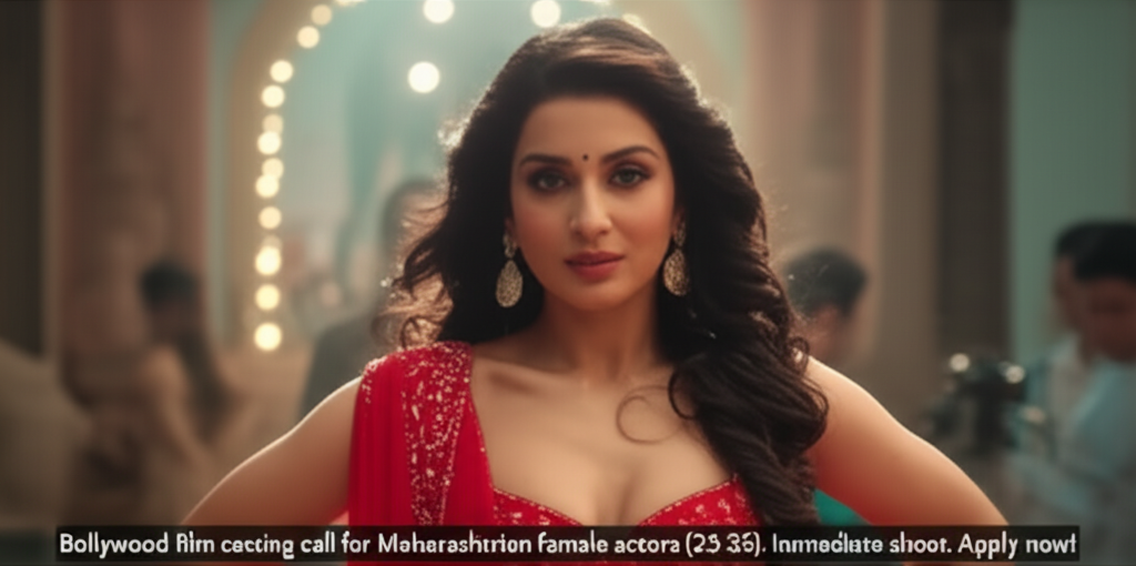 **Immediate Casting: Female Actor for Bollywood Film!** Bollywood film casting call for Maharashtrian female actors (23-35). Immediate shoot. Apply now!