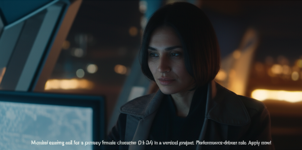 Female Lead Needed: Silent Observer for Intriguing Project Mumbai casting call for a primary female character (21-24) in a vertical project. Performance-driven role. Apply now!