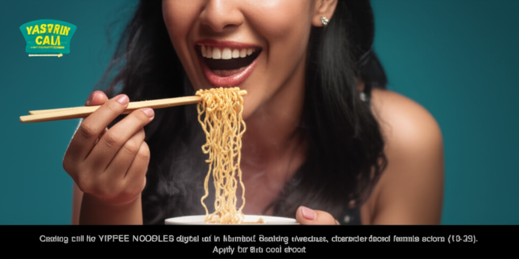 Casting call for YIPPEE NOODLES digital ad in Mumbai! Seeking vivacious, character-faced female actors (19-25). Apply for this cool shoot.