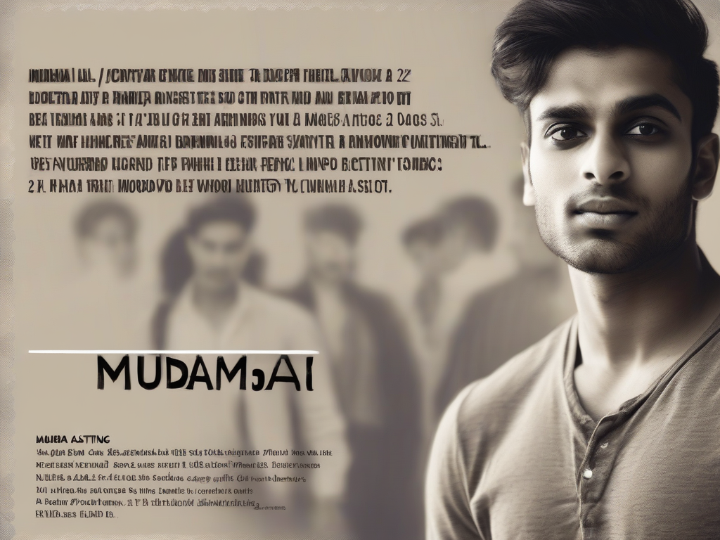 Mumbai casting call for male actors (22-25) for Zee5 vertical series. Shoot tomorrow night. Apply now!