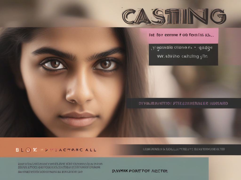 Casting call for female actor aged 22. Submit now for an audition opportunity.