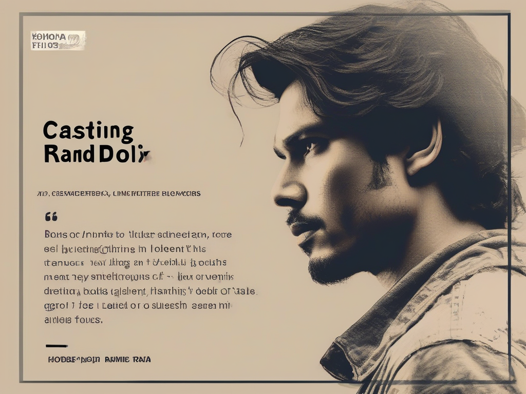 Male Actor Wanted: Son Role for Randeep Hooda Film Casting call for Randeep Hooda film! Male actors (18-20 yrs) needed. Earn ₹1500 for a November 29 shoot. Apply now for this exciting film opportunity.
