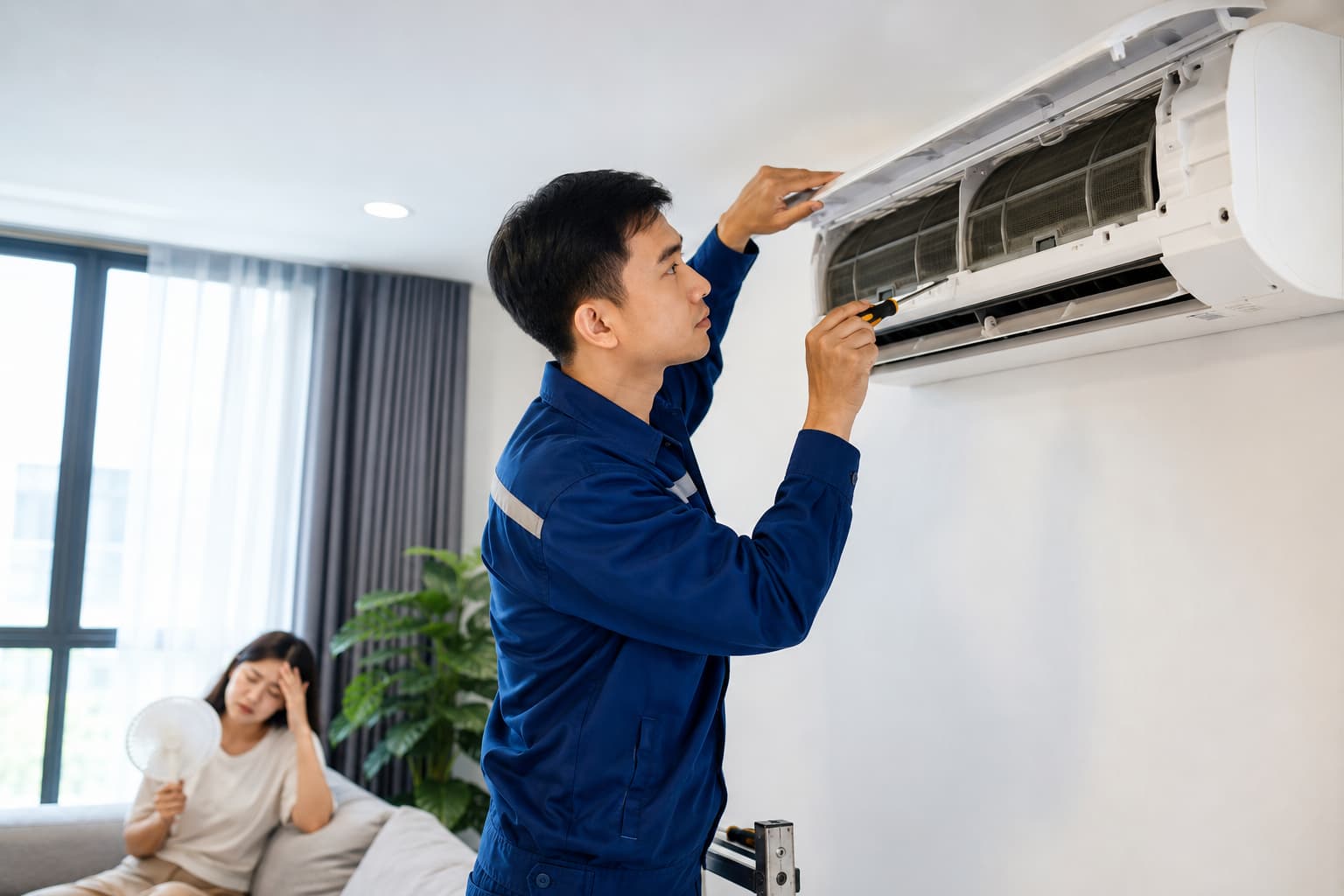 Sửa điều hòa không mát