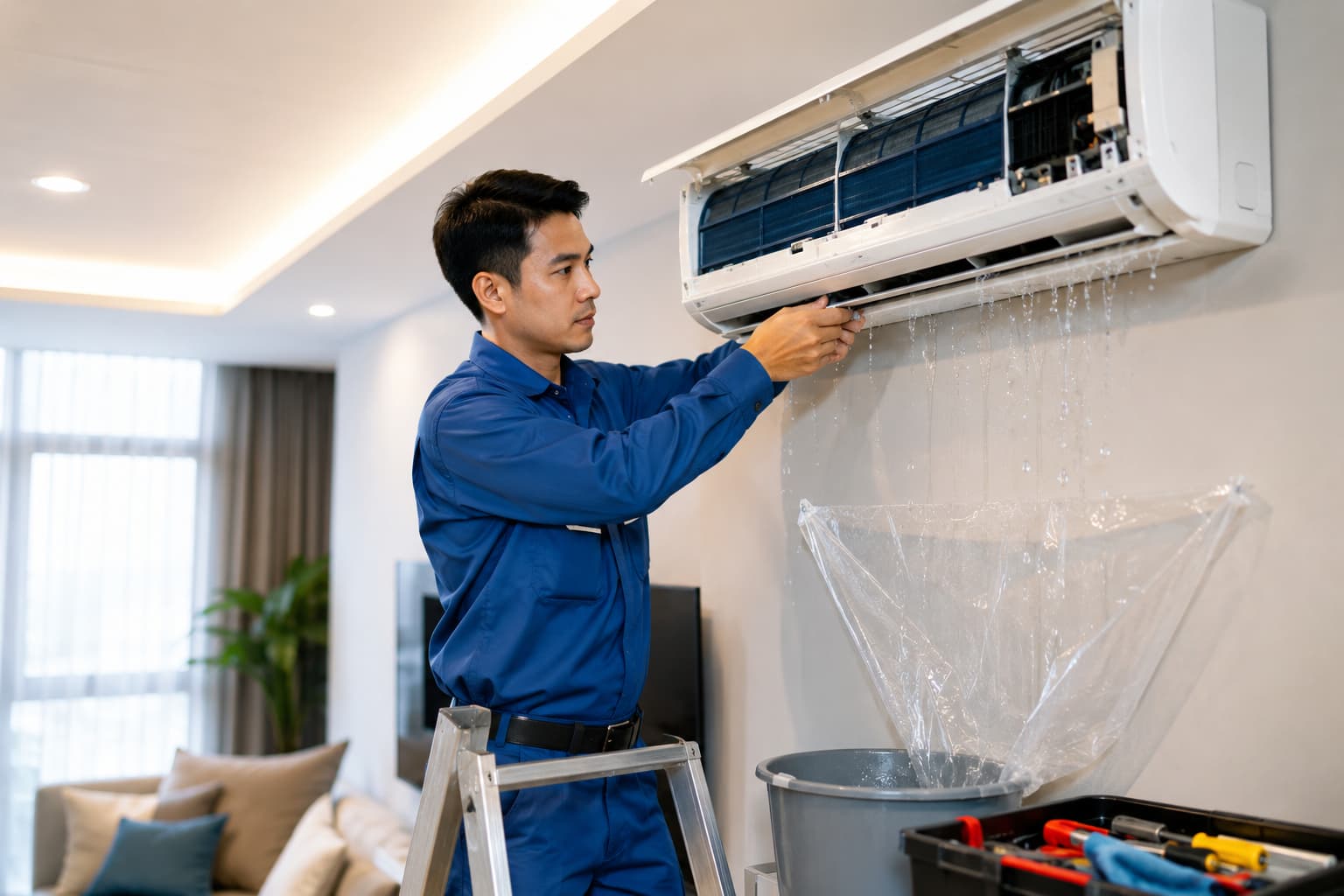 Xử lý chảy nước điều hòa