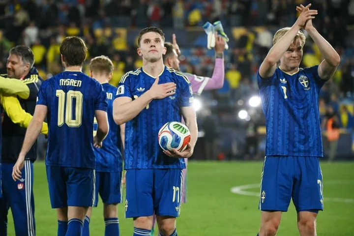 Arsenal star sets new target as hat-trick heroics sustain Sweden World Cup bid
