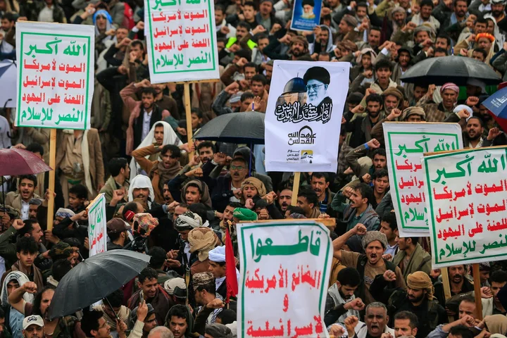 Iran-allied Houthis yet to get involved in conflict, but could target shipping