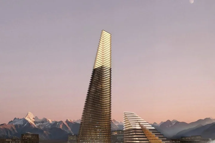 Inside the £600,000,000 skyscraper inspired by a glacier which will tower above new city