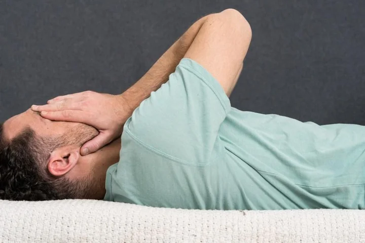 We were about to have sex – but he couldn’t stop crying