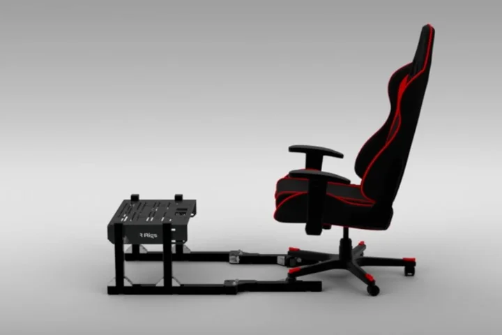 This simple gaming chair bracket could have saved me years of sim racing with two wooden blocks holding my pedals in place