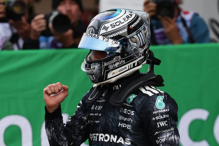 Season dominance as Kimi Antonelli pips George Russell to pole in Japan