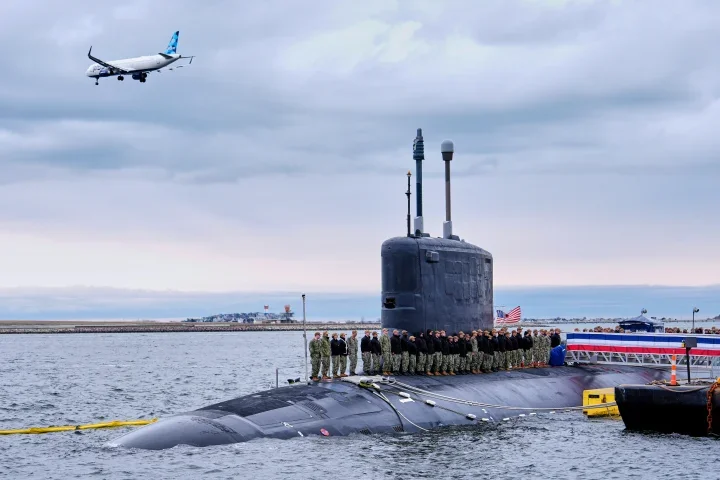 Submarine with ability to carry 24 Tomahawk cruise missiles – joins Navy fleet