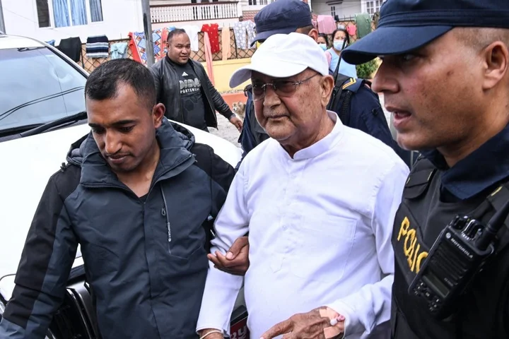 Nepal’s ex-PM Oli detained over alleged role in deadly protest crackdown