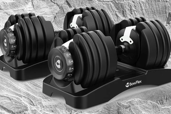 Bowflex SelectTech Adjustable Dumbbells Are Over 50% Off in the Amazon Spring Sale