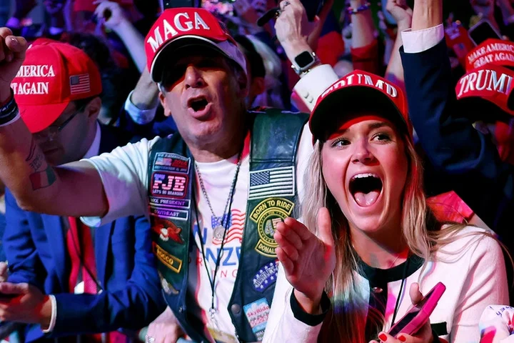 Far-left California congressional candidate clashes with Trump supporters in heated exchange