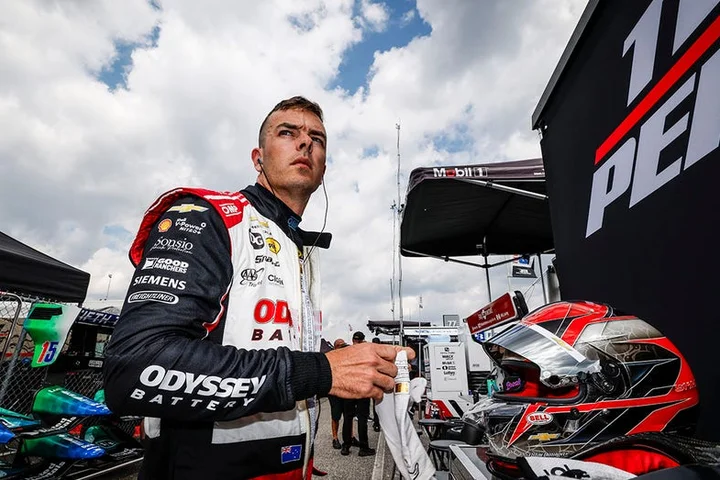 IndyCar driver miraculously walks away from wreck after crashing into course fence
