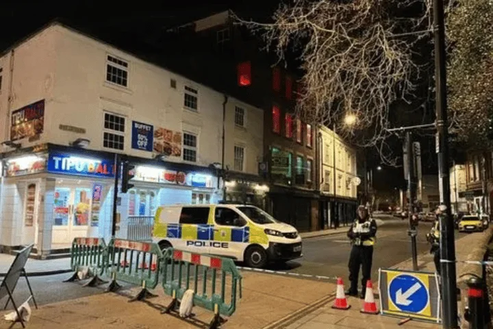 Car ploughs into pedestrians in Derby city centre leaving several seriously injured as driver arrested