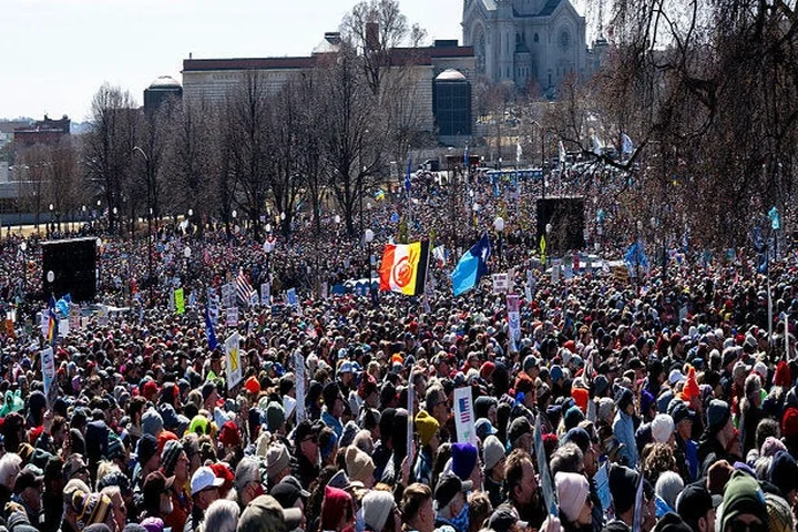 Millions turn out for "No Kings" rallies held worldwide to protest against Trump