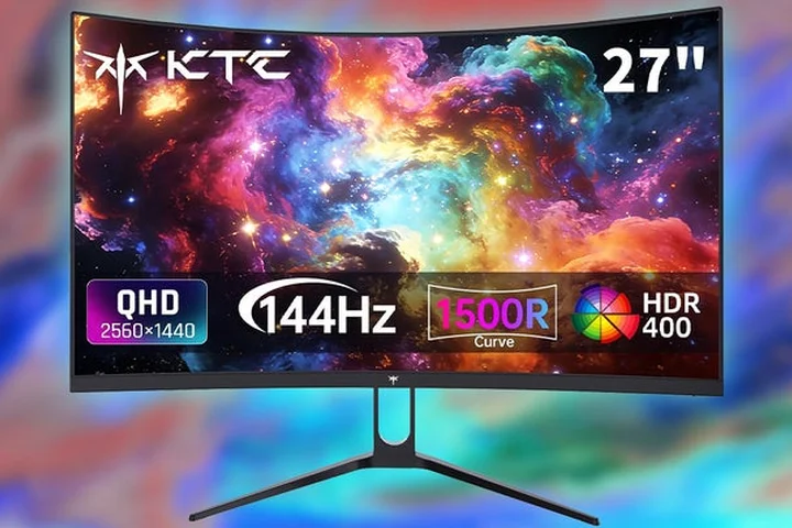 The 27" KTC QHD 144Hz Gaming Monitor Drops to $83 During the Amazon Spring Sale