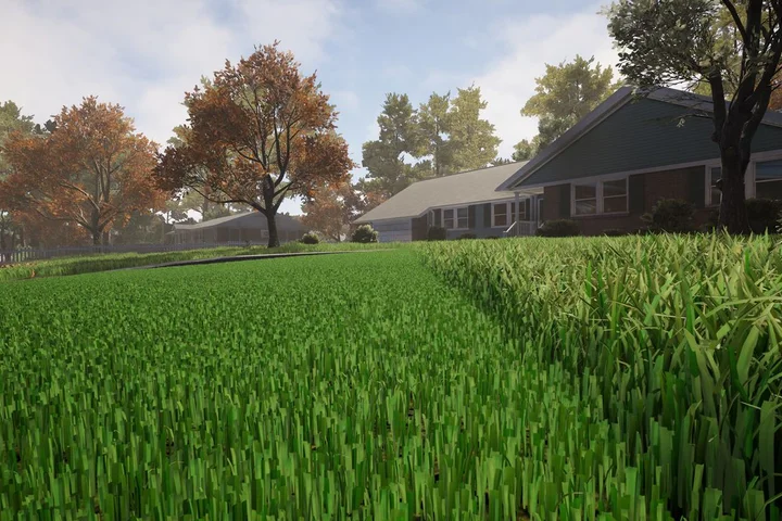 Lawn Mowing Simulator 2 takes to Kickstarter with the lushest virtual grass I've ever seen