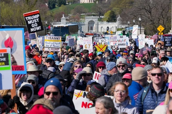 Trump protests on 'No Kings' day in US