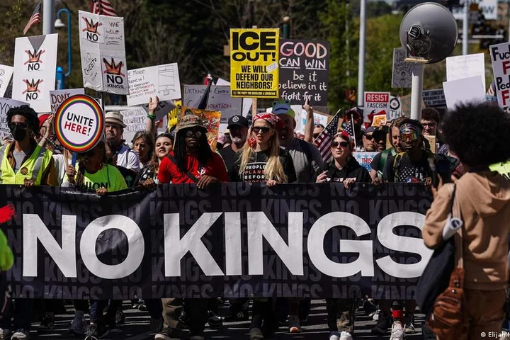 'No Kings' protests — Trump critics rally across the US