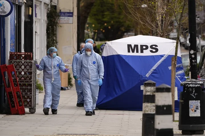 Police hunt gunman after man shot dead in car near Euston station