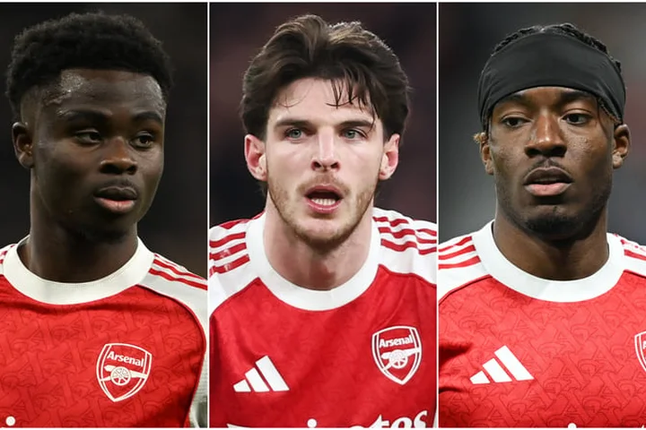 Declan Rice, Bukayo Saka, Noni Madueke latest return dates