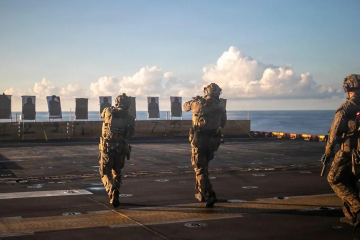 US ‘preparing for ground invasion’ of Iran with marines arriving in the Gulf