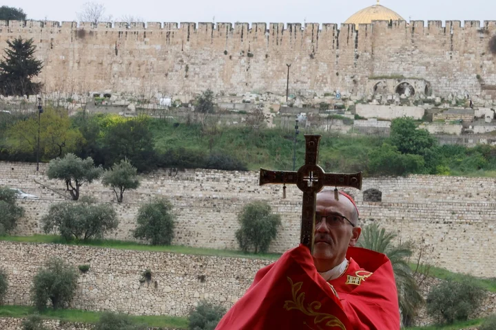 Israeli police block Catholic cardinal from Holy Sepulchre on Palm Sunday