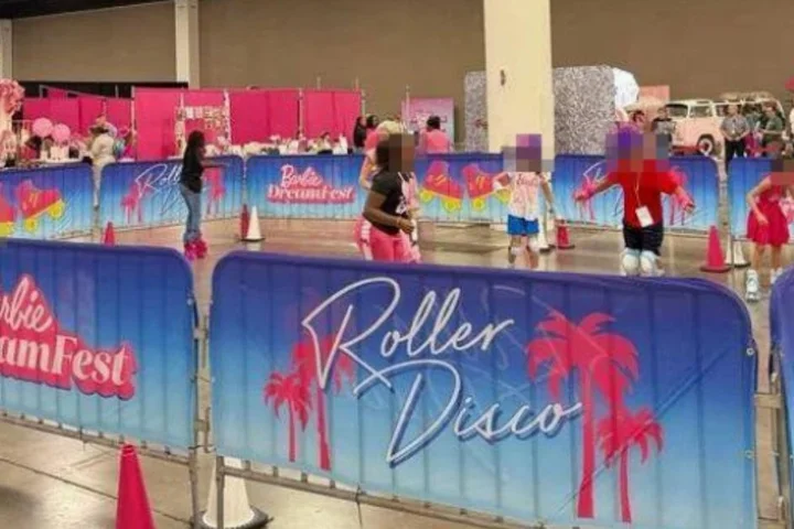 ‘I went to Barbie Dream Fest and it was actually a nightmare – a Willy Wonka disaster painted pink’