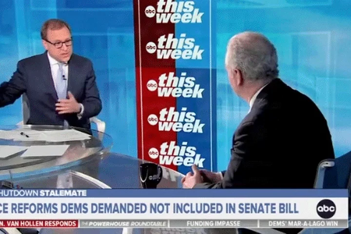 Van Hollen clashes with ABC host over what Democrats actually got from the DHS shutdown fight